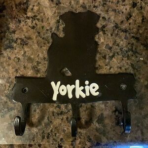 Yorkie leash hanger